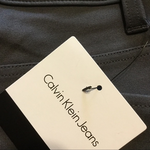 Last size 14 Gray CalvinKlein Stretch pant Zip up - Picture 4 of 8